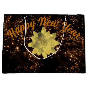 Happy New Year Large Gift Bag