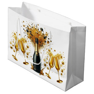 Happy New Year  Large Gift Bag
