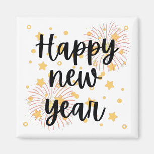 Happy New Year Magnet