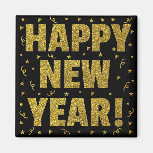 Happy New Year Magnet