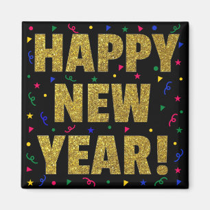 Happy New Year Magnet