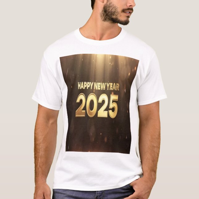 HAPPY NEW YEAR MAN’S  SHIRT (Front)