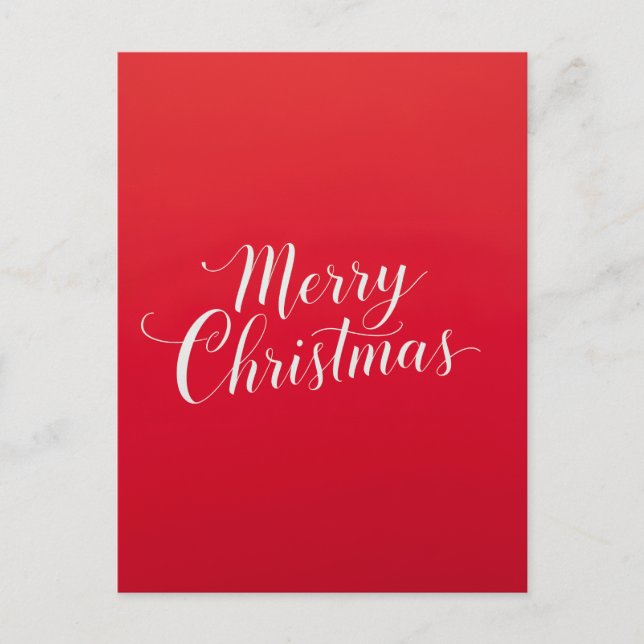 Happy New Year Merry Christmas Holiday Season Card (Front)