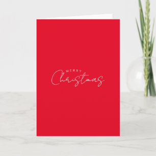 Happy New Year Merry Christmas Holiday Season Card