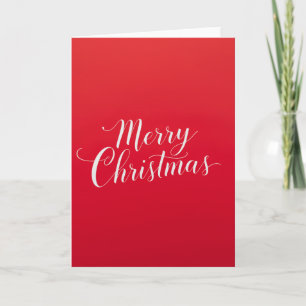 Happy New Year Merry Christmas Holiday Season Card
