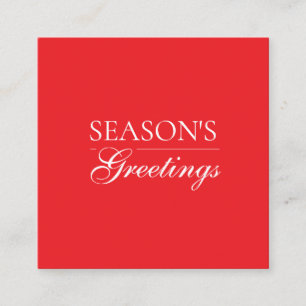Happy New Year Merry Christmas Holiday Season Card