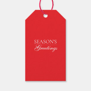 Happy New Year Merry Christmas Holiday Season Card Gift Tags