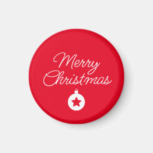 Happy New Year Merry Christmas Holiday Season Magnet