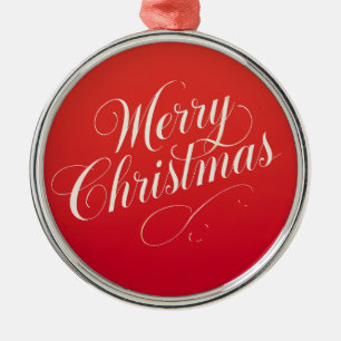 Happy New Year Merry Christmas Holiday Season Metal Tree Decoration
