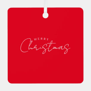 Happy New Year Merry Christmas Holiday Season Metal Tree Decoration