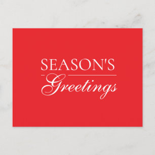 Happy New Year Merry Christmas Holiday Season Postcard