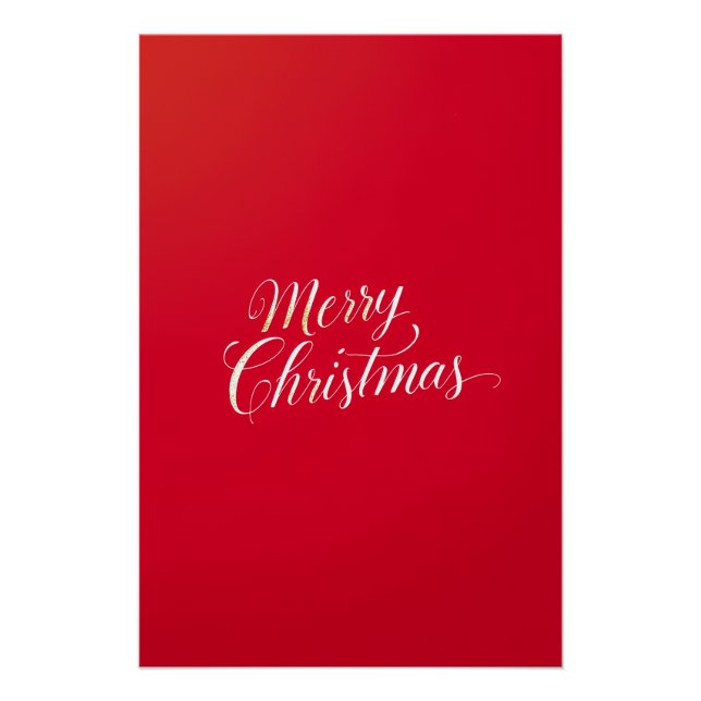 Happy New Year Merry Christmas Holiday Season Poster (Front)