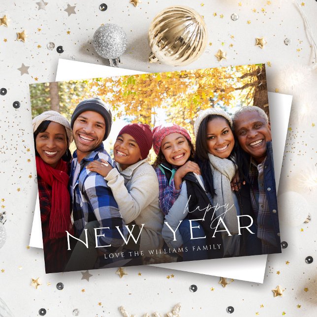 Happy New Year Minimalist Chic Photo 2 (Creator Uploaded)