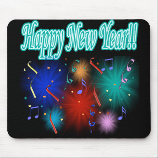 Happy New Year Mouse Mat