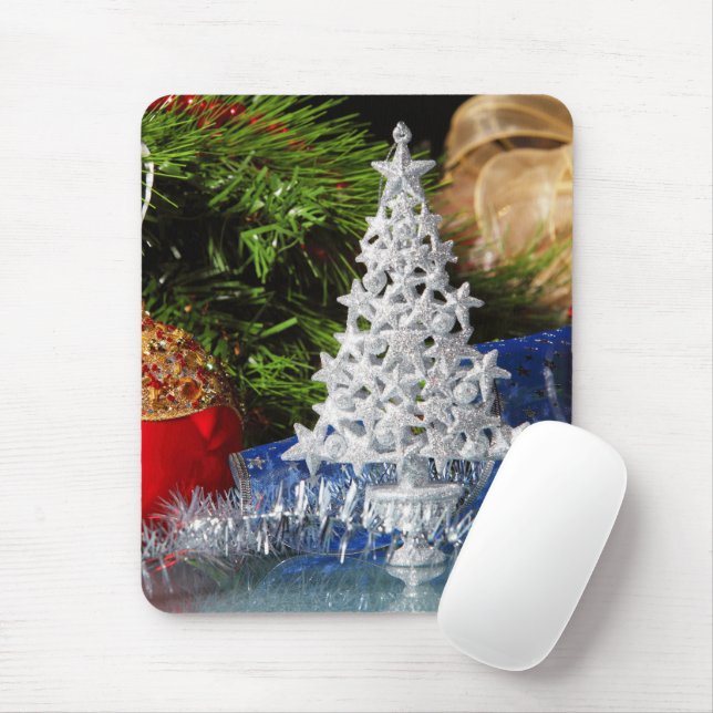 Happy New Year Mouse Mat (With Mouse)