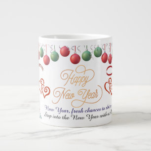 Happy New Year Mug – Premium Celebration design