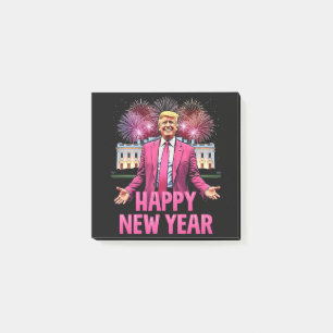 Happy New Year New Eve Trump Inauguration Day Xmas Post-it Notes