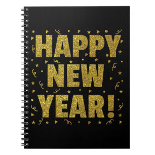 Happy New Year Notebook