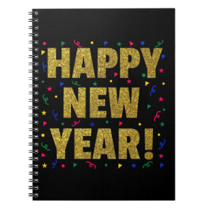 Happy New Year Notebook