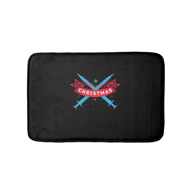 Happy New Year Nurse Crew  4 Bath Mat (Front)