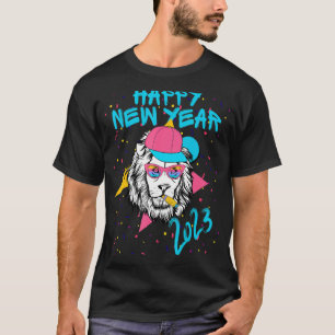 Happy New Year NYE Party   Happy New Year Lion T-Shirt