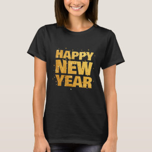Happy New Year NYE Party   New Years Eve Confetti T-Shirt