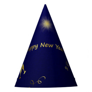 happy new year paper hat