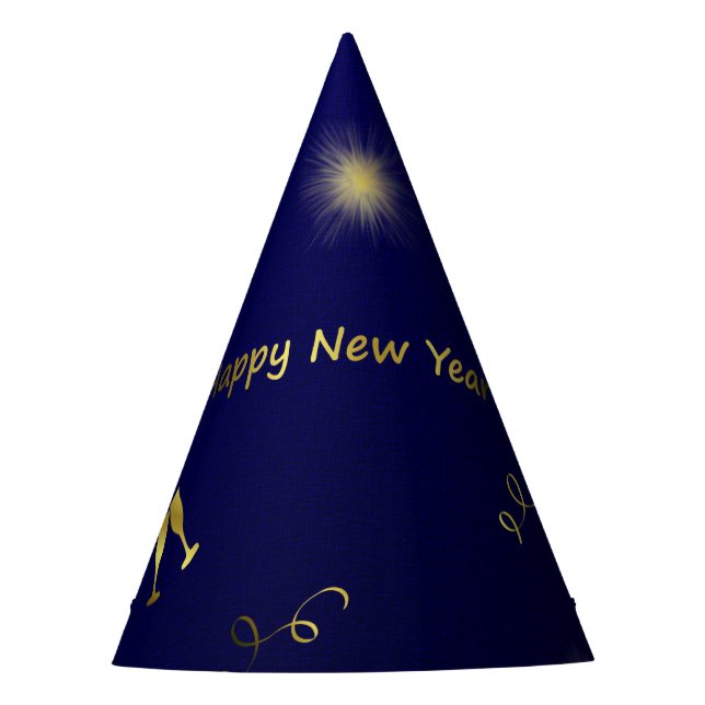 happy new year paper hat (Front)