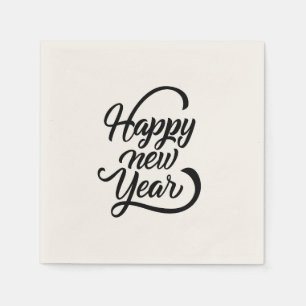 happy new year Paper Napkin