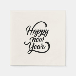 happy new year Paper Napkin