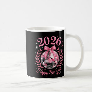 Happy New Year Party 2026 Funny Balloon Family Mat Coffee Mug