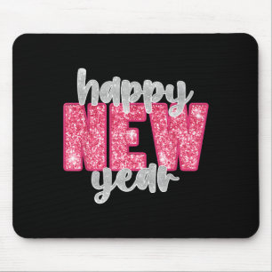 Happy New Year Party 2026 Nye Funny Family Matchin Mouse Mat