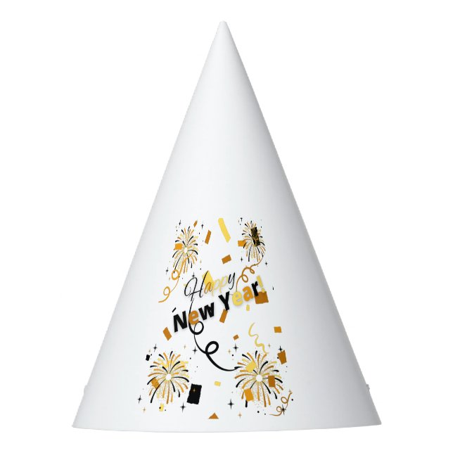 Happy New Year Party Hat (Front)