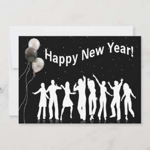 Happy New Year Party Invitation