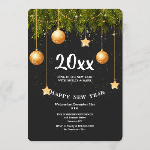 Happy New Year Party Invitation