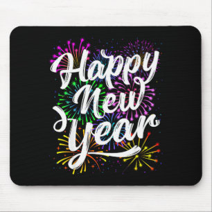 Happy New Year Party Supplies 2026 Family Matching Mouse Mat