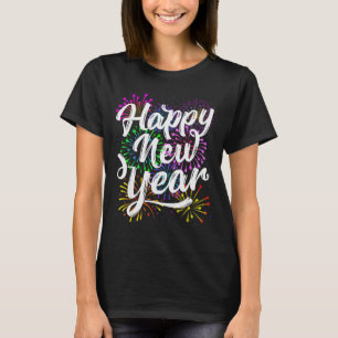 Happy New Year Party Supplies 2026 Family Matching T-Shirt