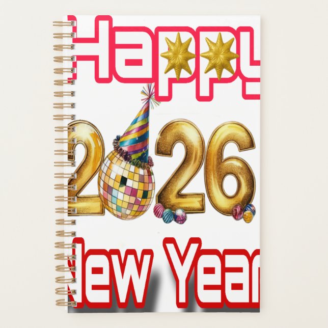 Happy New year  Planner (Front)