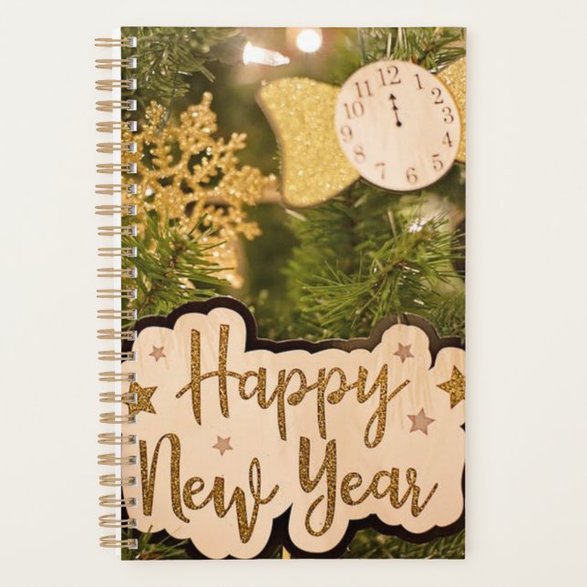 HAPPY NEW YEAR  PLANNER (Front)