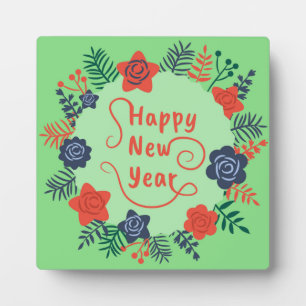 HAPPY NEW YEAR PLAQUE