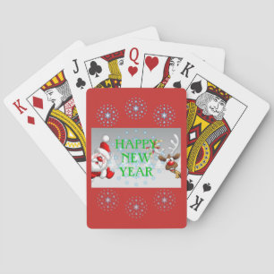 Happy New Year Playing Cards