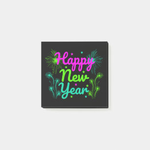 Happy New Year Post-it Notes