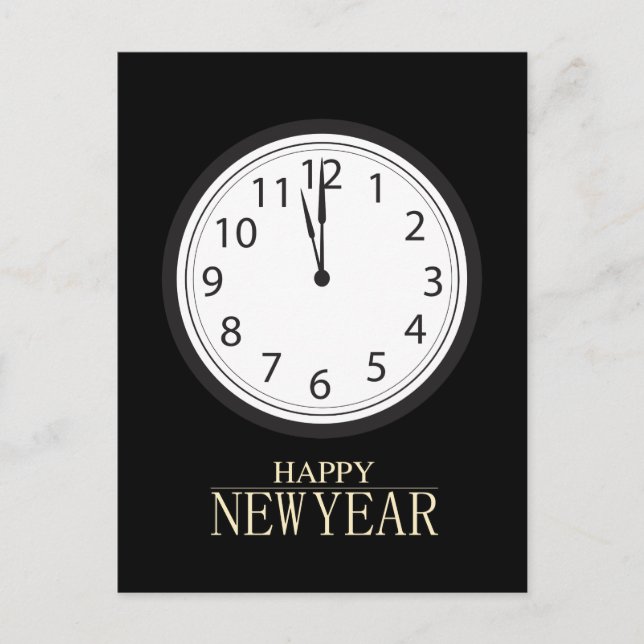 Happy New Year! Postcard (Front)