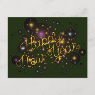 Happy New Year Postcard