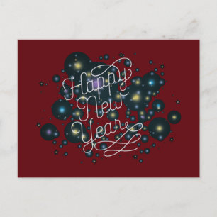 Happy New Year Postcard
