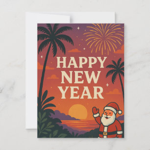 Happy New Year Postcard