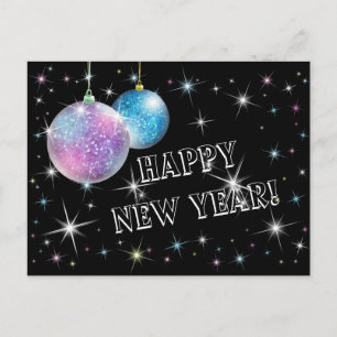 Happy New Year Postcard