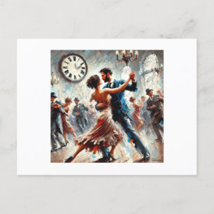 Happy New Year,  Postcard