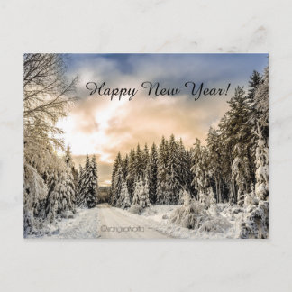 Happy New Year! Postcard
