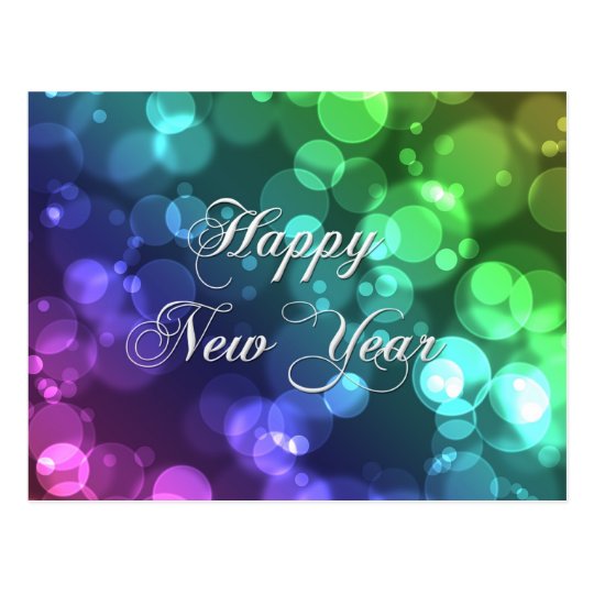 Happy New Year Postcard